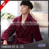 Cheap Cotton White Men Waffle Extra Long Bathrobe thumbnail-1