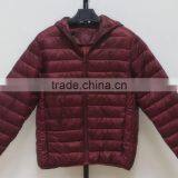 Zip up Nylon Fabric Soft Hoodie New Men Jacket for Winter thumbnail-3