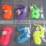 Assorted Colors Mr.Fuzzy Plush Magic Worm Twisty Trick Toys Street Wiggle Worm Toys For Kids Children thumbnail-3