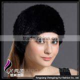 CX-E-39D Wholesale New Design Fashion Girls Mink Fur Hair Accessories thumbnail-2
