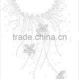 Custom Neck Line Rhinestone/Acrylic /Gem Stone Glitter Hot Fix Rhinestone for Clothing thumbnail-4
