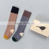 SK1019 Children Non-slip Socks Vertical Striped Cotton Floor Baby Socks thumbnail-2