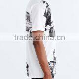White Photographed Tall T-shirts Wholesale thumbnail-2