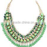 Zm33249a Latest Vintage Bohemian Jewelry Accessory Wholesale China Gold Plated Choker Necklace thumbnail-3