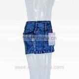 Ladies Fashion Tight Jean Short Skirt thumbnail-1