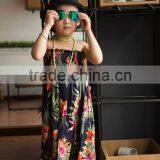 COOL KID ZONE 2016 Rayon Flower Soft Baby Dress off Shoulrder Fashion Girl Baby Dress thumbnail-4