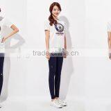 Female Money Navy Blue Knitted Into Joining Together Cultivate One's Morality Leggings thumbnail-1