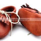 2017 Wholesale Genuine Leather Latest Leather Baby Baba Kids Shoes thumbnail-5