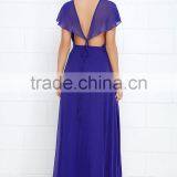 Elegent Arrival Royal Blue Maxi Dress thumbnail-4