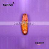 Mens Brogue Ultra Shoes Premium Waxed Laces for Men's Formal Shoes - Sky Blue Wax Bootlace With Tips - Accept Custom All Sizes thumbnail-6