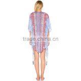 High Quality Viscose Ladies Beach Kimono Spf Clothing thumbnail-3