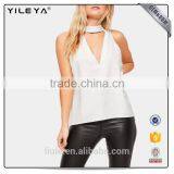 Best Selling Hot Women Ladies White Western Blouse Tops in Sexy Tops thumbnail-1