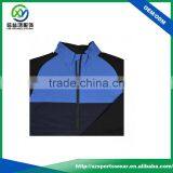 OEM Custom Contrast Color Full Zipper Polyester Nylon Men's Sweatshirt thumbnail-4