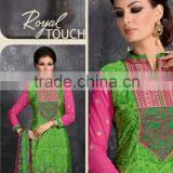 Glamour Beauty Designer Semi Stitch Salwar Kameez Collections thumbnail-5
