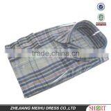 Men's Yarn Dyed Checked Linen Shirt thumbnail-1