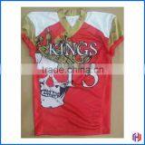 2017 Model Football Jersey Set With Digital Sublimated Design on Polyester Fabric thumbnail-1