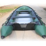 Cheap Custom PVC Inflatable Boat with Outboard Motor