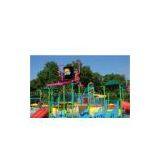 Outdoor Steel 8m Water Aquatic Play Structures Slide Tower for Children thumbnail-1