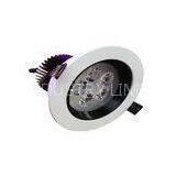High Power Round Dimmable LED Recessed Ceiling Lights 5x1W High Brightness