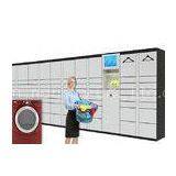 Smart Electronic Storage Laundry Locker , Self Service Delivery Lockers Waterproof Customized