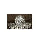 Hand Weave Paper Panama Style Big Brim thumbnail-1