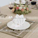 White 7.2oz Spun Polyester Napkin and Table Linens