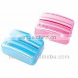 rectangle plastic soap dish with lid for bathroom accessory