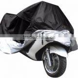 Black and White Large UV Resistant Waterproof Breathable Low-price Motorcycle Cover thumbnail-6
