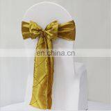 Beautiful Customized Wedding Dusty Pink Chair Sashes thumbnail-5