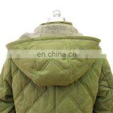 Women Warm Fake Fur Lining Winter Hooded Quilted Jacket thumbnail-5