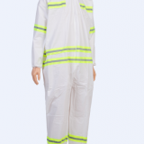 Breathable And Waterproof Disposable Microporous Coverall For Safety Protection Clothing thumbnail-2