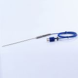 K Type Thermocouple Mineral Insulated Temperature Sensors With Standard Leads 2x7/0.2mm