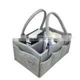 New Design Large Capacity Felt Diaper Caddy Organizer thumbnail-5