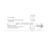 Stainless Steel 304 Glass to Wall 90 Degree Shower Glass Door Hinge thumbnail-6