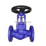 BS1873 Pn16 2inch Cast Carbon Steel WCB Flange Type Bellow Seal Globe Valve thumbnail-2