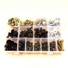 150PCS Metal Screws Expansion Screw Buckle Car Body Fastener With Box thumbnail-2