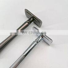 High Quality Men's Safety Shaving Razor Wholesale Hotsale Double Edge Blade Stainless Steel Men Personal Care Zinc Alloy thumbnail-3