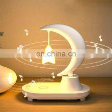 Rechargeable 7 Color Rgb Multifunctional Kids Night Light Wireless Bt Speaker Hifi Music Usb Portable Led Children's Night Light thumbnail-3