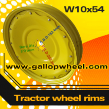 Steel Agricultural Tractor Wheel Rims W10x54 for 11.2-54 Tires thumbnail-1