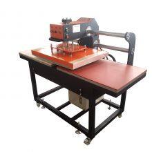 Up Slide Hydraulic Double Position Hot Stamping Machine 60*80 Hydraulic Moving Hot Stamping Machine Digital T-shirt Hot Stamping Machine Heng Jun thumbnail-4