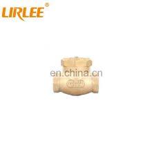 LIRLEE High Quality Factory Price Customized Industrial Non Return Brass Water Valve thumbnail-3