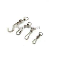 JRSGS Customized High Quality Stainless Steel Swivel Snap Lanyards Zipper Hanging Buckle Keychaine Keyring Accessory thumbnail-4