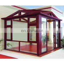 Outdoor Sun Room Aluminum Alloy Cover Frame Modern Glass Houses Sun Room Veranda Sunroom Prefabricated Glass House thumbnail-1