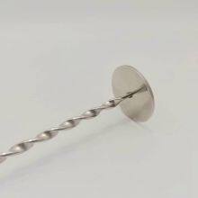 28cm Stainless Steel Bar Mixing Spoon Wholesale Price thumbnail-4