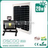 Led Flood Light Sensor Rechargeable Solar Flood Light 20w