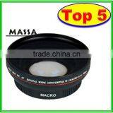 MASSA Top 5 Digital Camera Lens, 58mm 0.5x Wide Angle Lens
