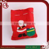 OEM Wholesales Promotion Recycle Foldable Drawstring Cotton Christmas Gift Candy Bag