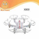 Hot rc Quadcopter 2.4G 3D 4ch 6-AXIS Drone With 3 Speed X800 Drone thumbnail-1