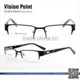 Spring Hinge Semi-rimless New Model Eyewear Frame Glasses thumbnail-1