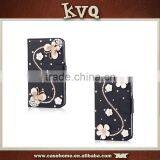 New Fashion Leather Flip Cover Case Stick Bling Crystal Diamonds for ZTE Blade A711 4G LTE thumbnail-3